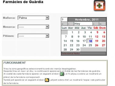 Farmàcies obertes i de guàrdia