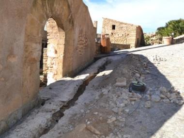 Comença l’obra de l’adequació de l’electrificació del Castell de Capdepera