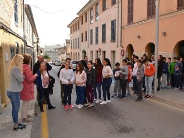 Els alumnes de s’Alzinar coneixen el patrimoni de Capdepera