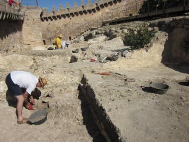 Darrera jornada d’excavació d’hivern al Castell de Capdepera