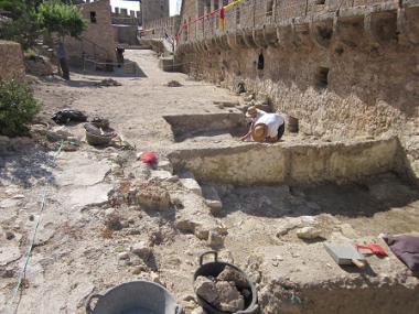 Darrera jornada d’excavació d’hivern al Castell de Capdepera