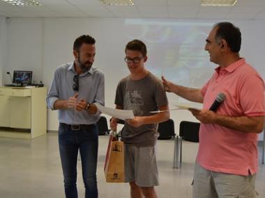 Es lliuran els premis Ploma de Ferro categoria juvenil 