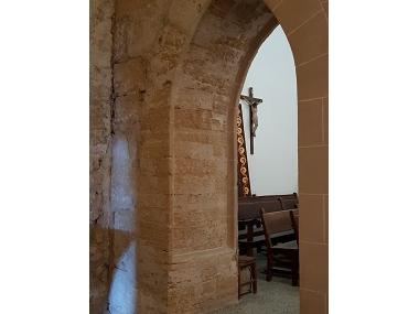  Les obres de restauració de la Capella del Castell marxen a bon ritme
