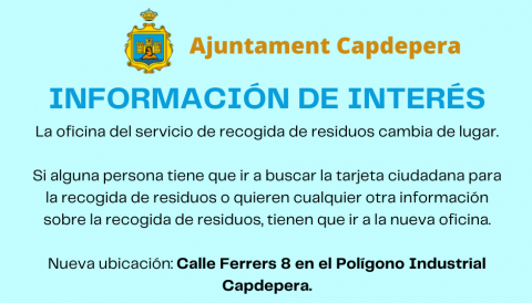 INFORMACIÓ D'INTERÈS