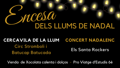 Encesa dels llums