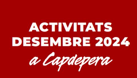 Agenda desembre