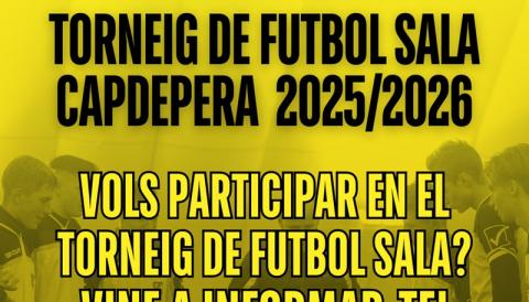 TORNEIG FUTBOL SALA CAPDEPERA