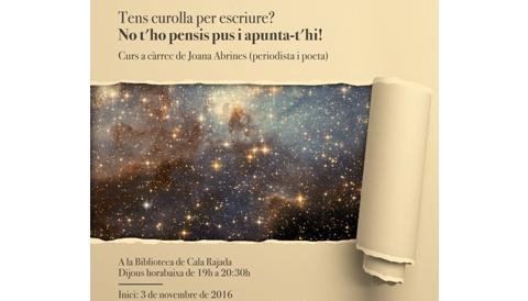 Curs d'escriptura creativa
