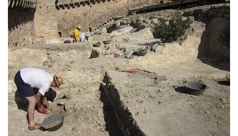 Darrera jornada d’excavació d’hivern al Castell de Capdepera