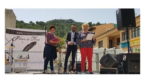 Miracle Sala, guanyadora del primer premi Ploma de Ferro 2018