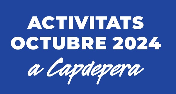 Agenda activitats Capdepera