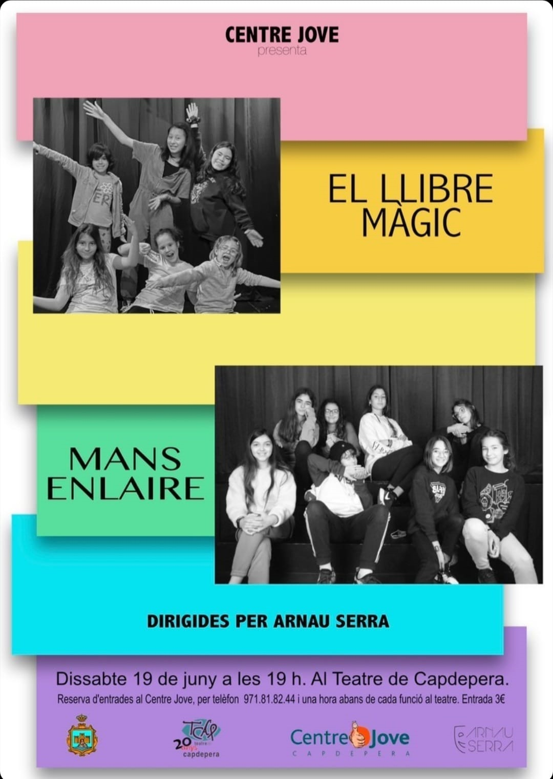 EL LLIBRE MÀGIC i MANS ENLAIRE