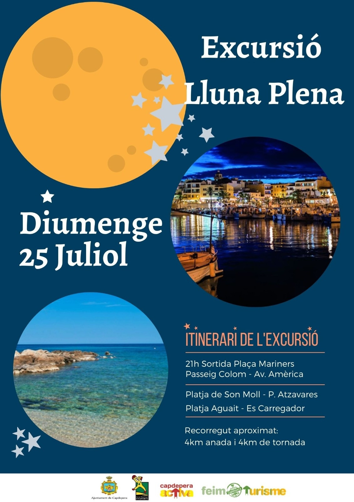 EXCURSIÓ LLUNA PLENA