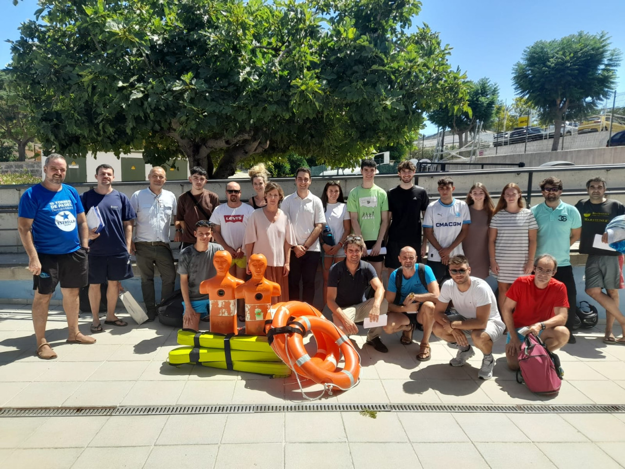 Avui a Capdepera s'ha iniciat el curs homologat de socorrista de piscines