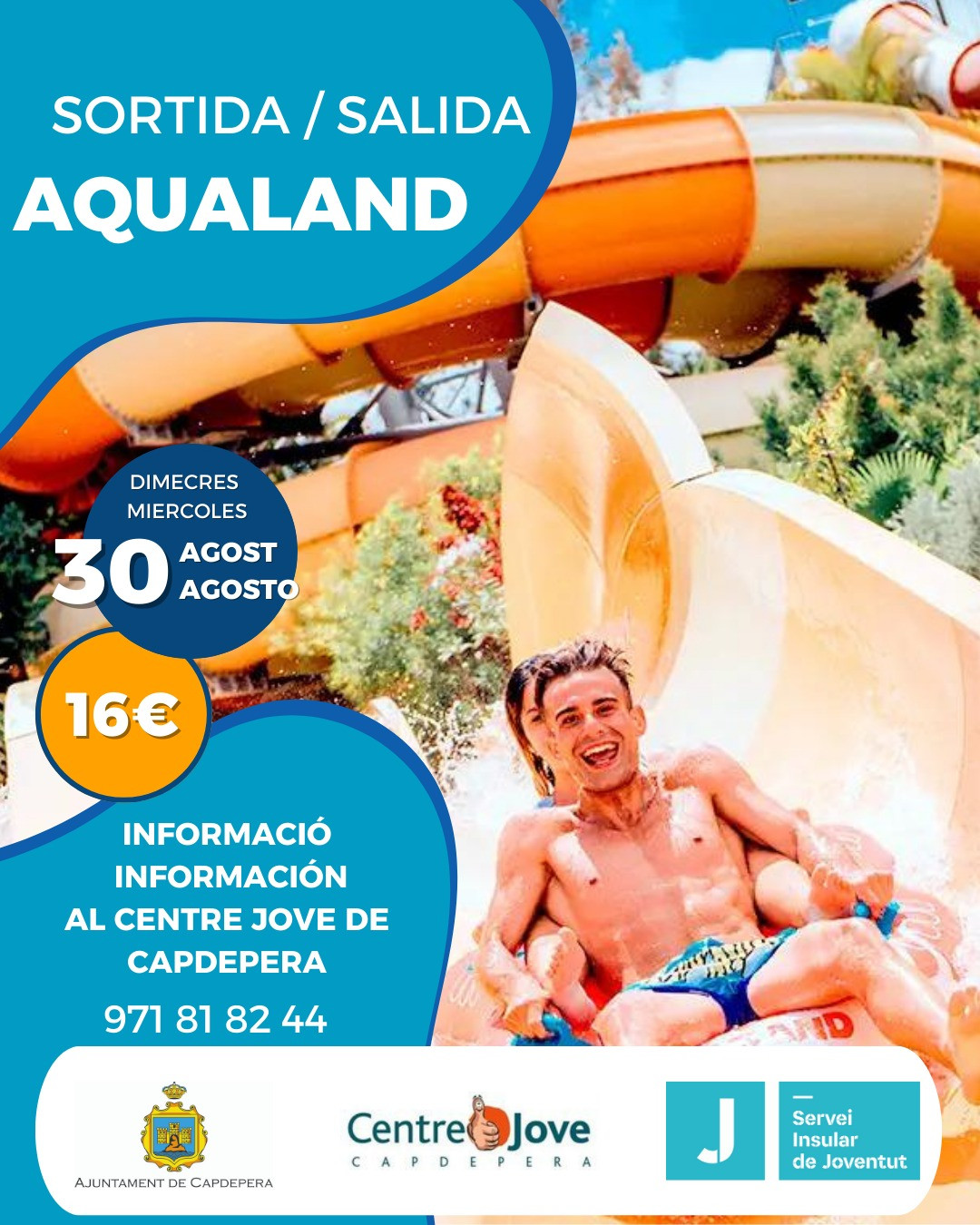 SORTIDA AQUALAND / SALIDA A AQUALAND