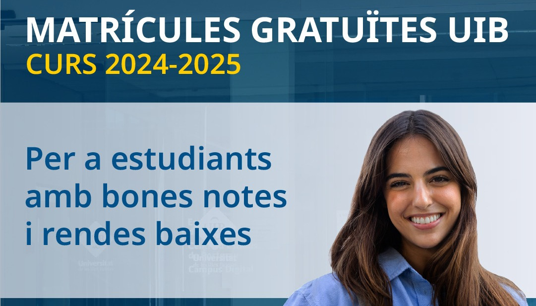 exempcions de matrícula de la UIB