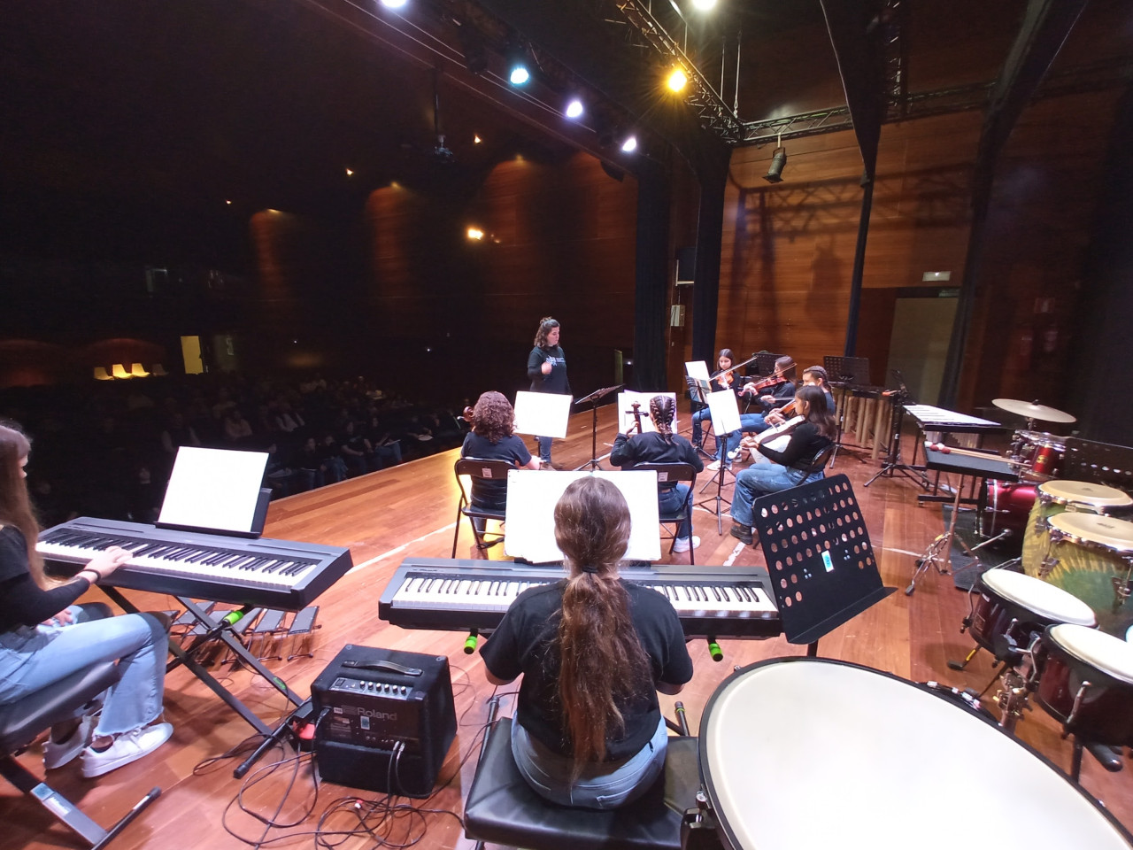 L'Escola Municipal de Música de Capdepera va celebrar un concert de conjunts al Centre Cap Vermell.