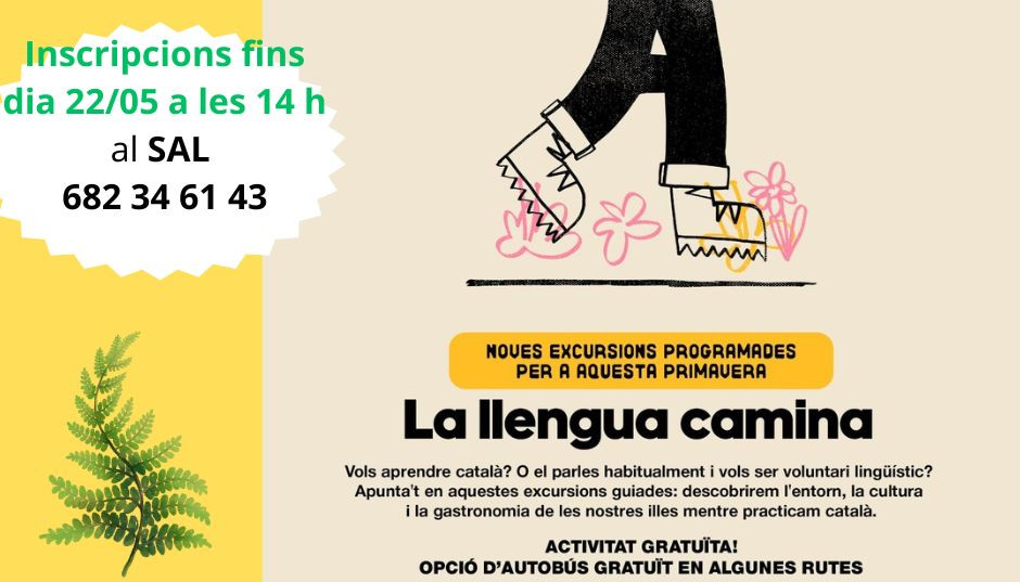 La llengua camina a Cala Mesquida 2025