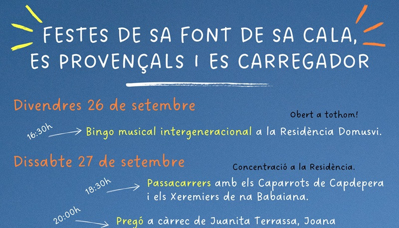 FESTES FONT DE SA CALA