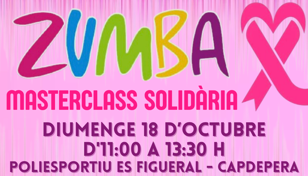 ZUMBA SOLIDARI CONTRA EL CÀNCER