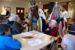 Els Reis Mags visiten la residència i el Centre de Dia