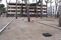 La plaça dels Pins estrenarà paviment
