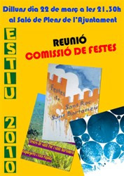 Reunió de comissió de festes