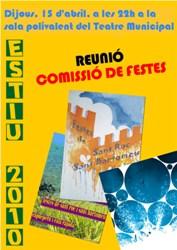 Reunió comissió de festes