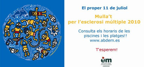 Informació sobre "Mulla't per l'esclerosi múltiple"