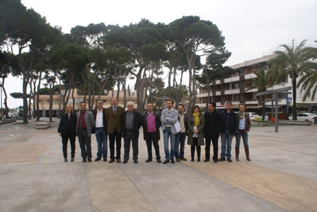 El delegat de Govern inaugura les obres del Pla E de Capdepera