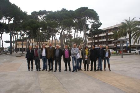 El delegat de Govern inaugura les obres del Pla E de Capdepera