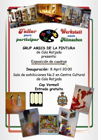 Exposició Amics de la pintura al Cap Vermell