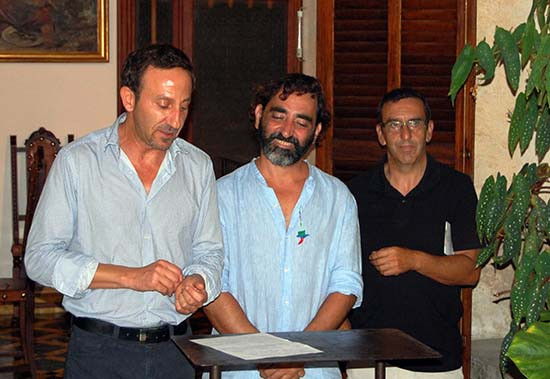 Presentació exposició escultures de   ROGELIO OLMEDO:  “Escultures”