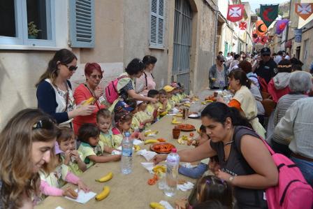 Els escolars visiten el Mercat Medieval