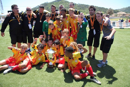  Cataluña gana el campeonato de España Alevín  
