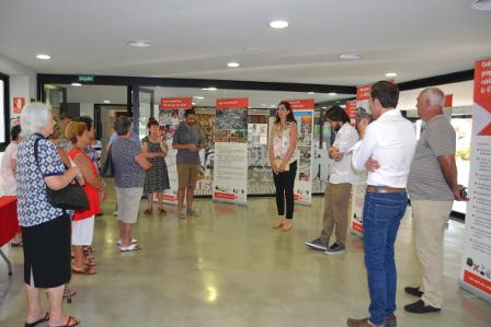 Creu Roja inaugura una exposició sobre l'ajuda humanitària 