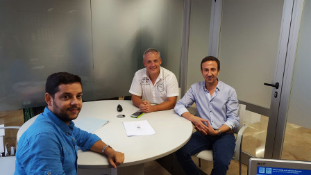 El batle de Capdepera es reuneix amb el Director Insular de Participació Ciutadana 