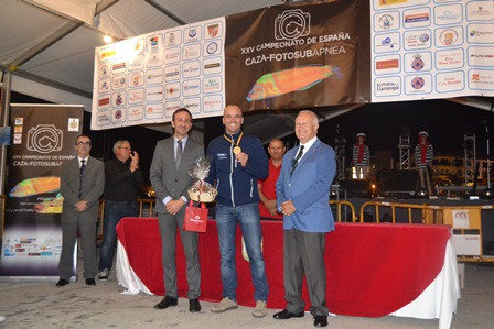 Juan Antonio Carballo es proclama Campió d’Espanya de Caza Fotosub Apnea
