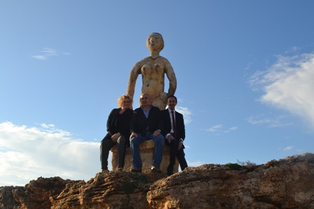 Es retiren les escultures de Bennàssar del passeig Marítim de Cala Rajada i  es dóna per finalitzada l’exposició