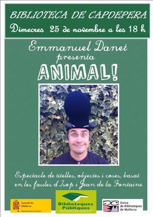 Conta contes Animal! a la Biblioteca de Capdepera
