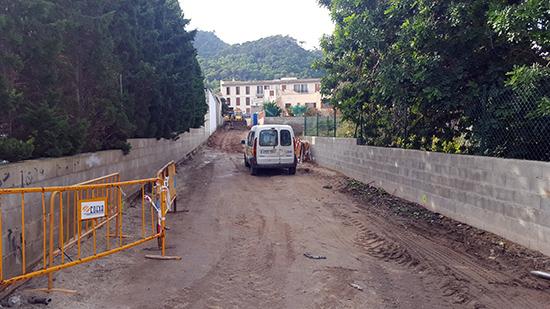 Comencen les obres de prolongació del carrer Pere Ferrer