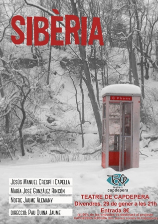 Sibèria, al Teatre de Capdepera