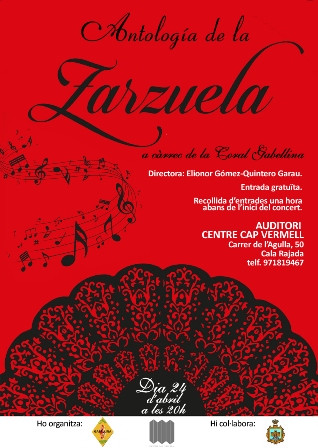Concert de Sarsueles de la coral Gabellina