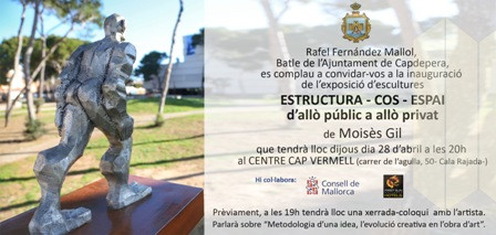 Xerrada i exposició de Moisès Gil