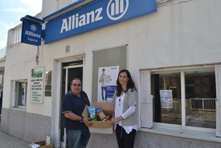 Allianz dóna aliments a Serveis Socials per segon any consecutiu