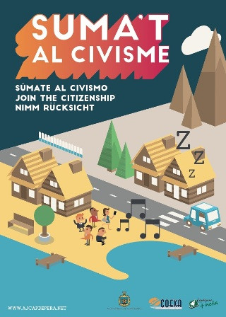 El Pla Bon dia informa els vianants de quins són els comportaments cívics a Capdepera 