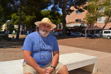 Felip Esteva, Blancus, és el pregoner de les festes de Sant Roc