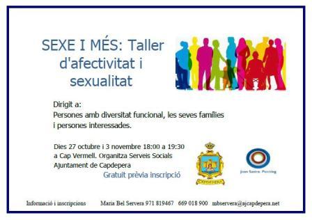 Taller d'afectivitat i sexualitat