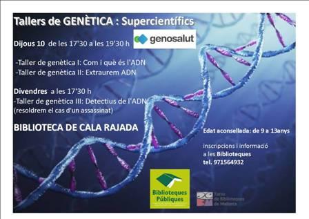 Taller supercientífics a la Biblioteca de Cala Rajada