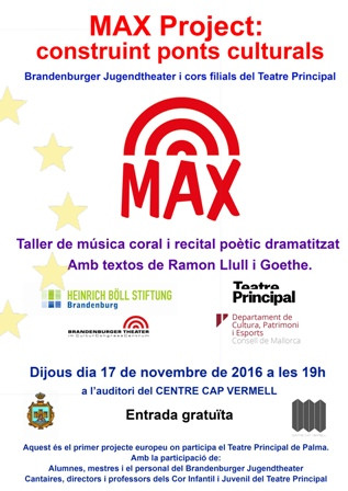 Max Project: construint ponts culturals, al Centre Cap Vermell